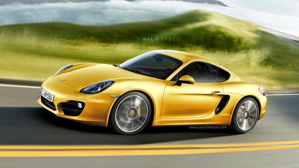 Porsche Cayman 2013 - wizualizacje