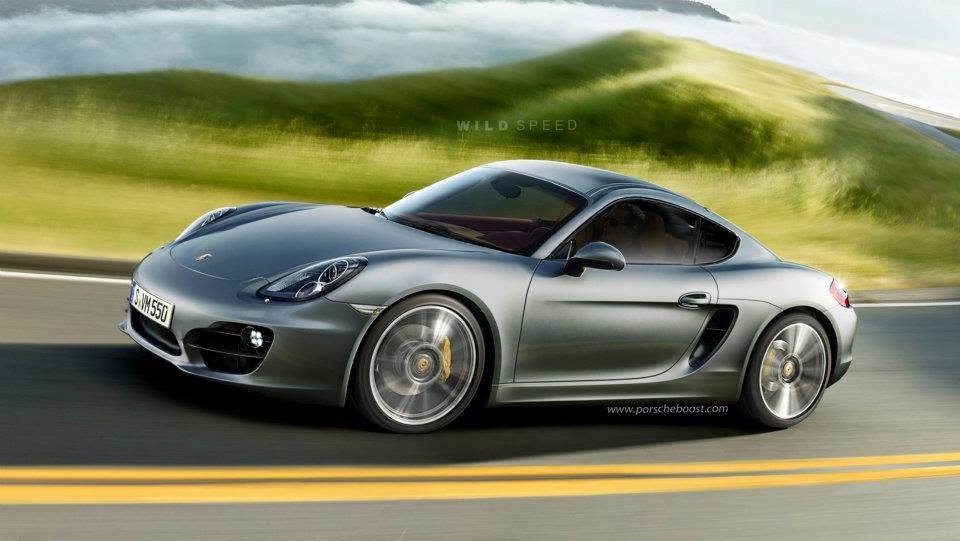 Porsche Cayman 2013 - wizualizacje