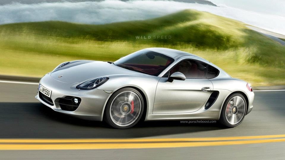 Porsche Cayman 2013 - wizualizacje