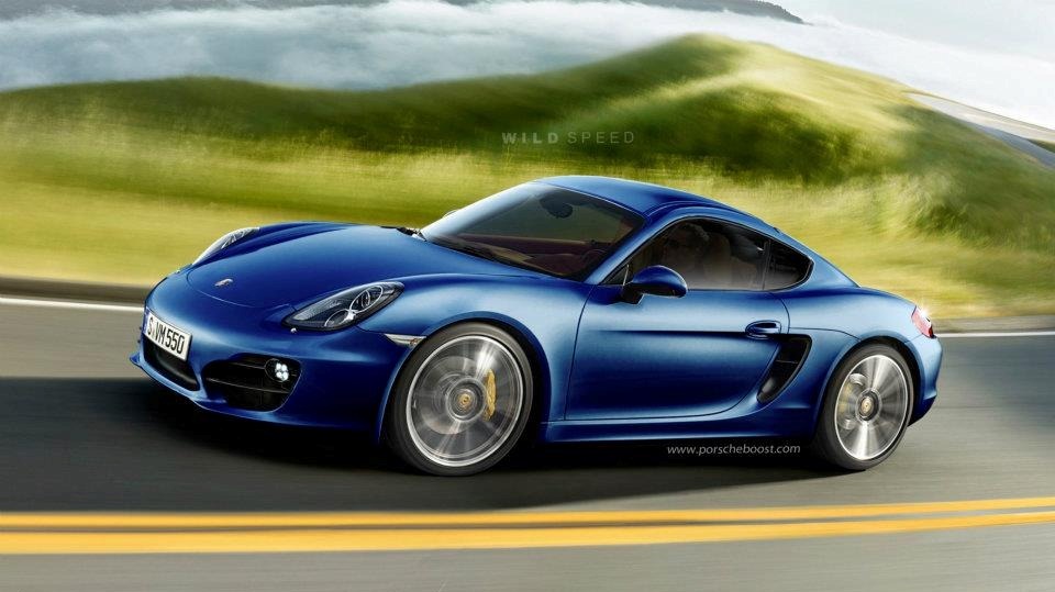 Porsche Cayman 2013 - wizualizacje