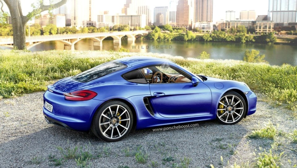 Porsche Cayman 2013 - wizualizacje