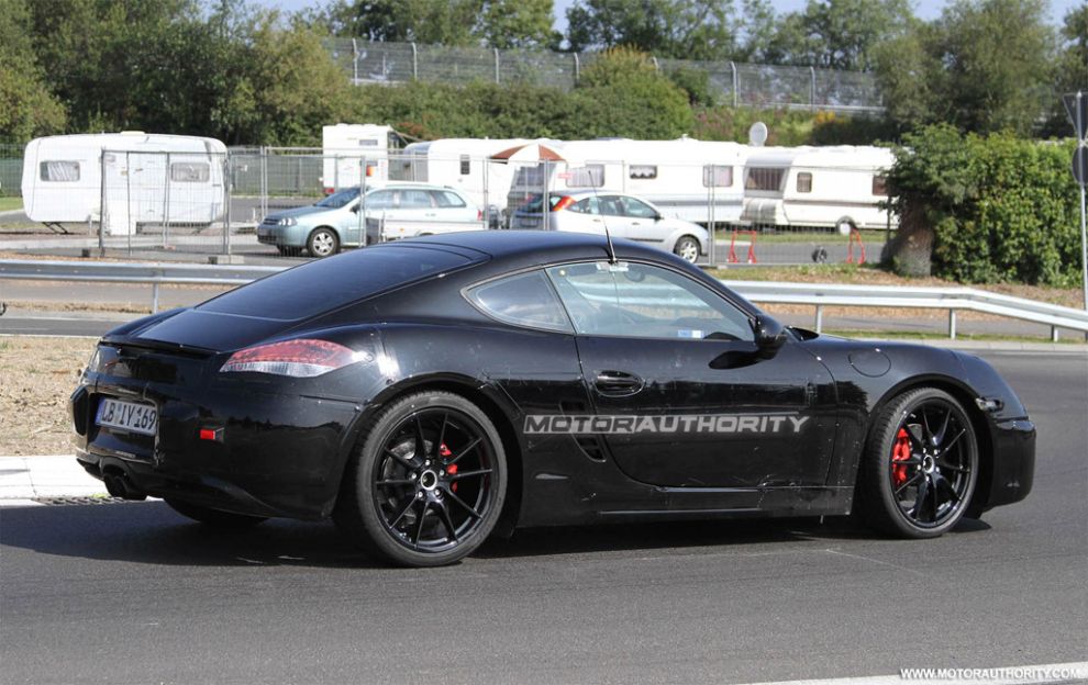 Porsche Cayman 2013 - zdjcia szpiegowskie