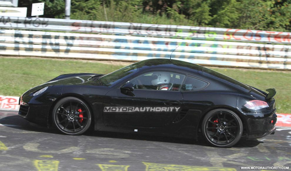 Porsche Cayman 2013 - zdjcia szpiegowskie