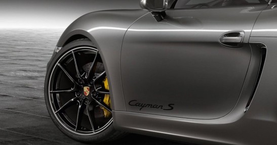 Porsche Cayman S Exclusive Agat Grey