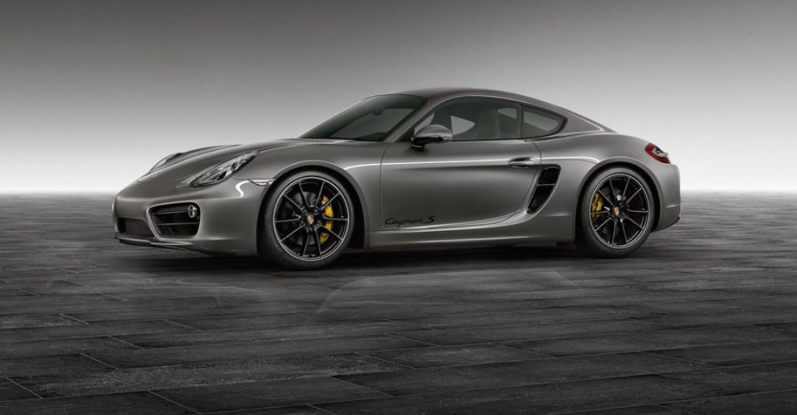 Porsche Cayman S Exclusive Agat Grey