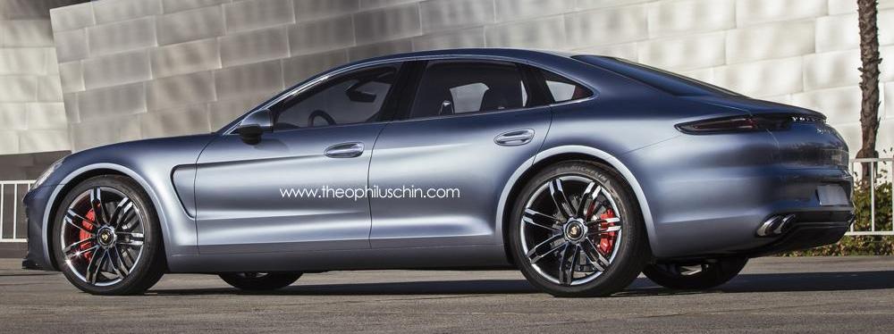 Porsche Panamera 2015 - wizualizacja