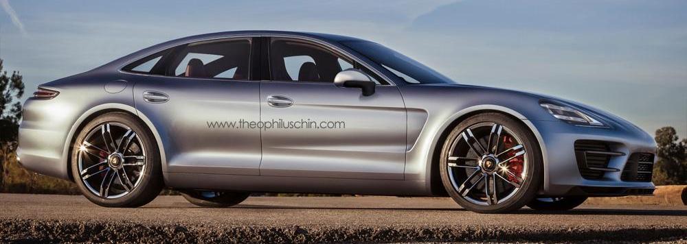 Porsche Panamera 2015 - wizualizacja