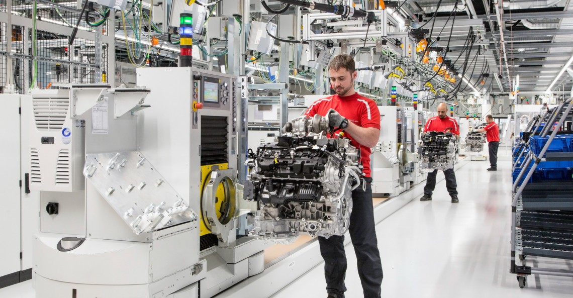 Fabryka silników V8 Porsche
