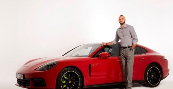 Marcin Gortat dołącza do swojej kolekcji nową limuzynę Porsche