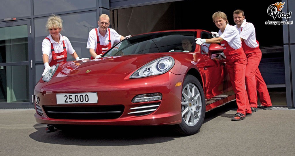 Porsche Panamera - 25000 egzemplarzy