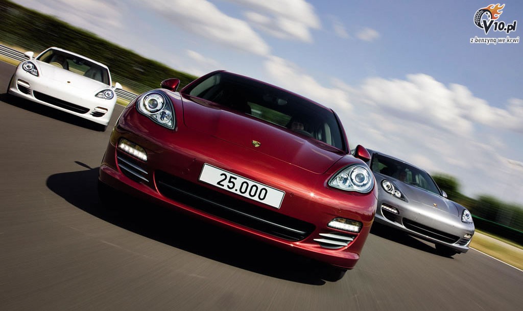 Porsche Panamera - 25000 egzemplarzy