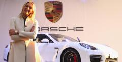 Maria Sharapova i Porsche Panamera