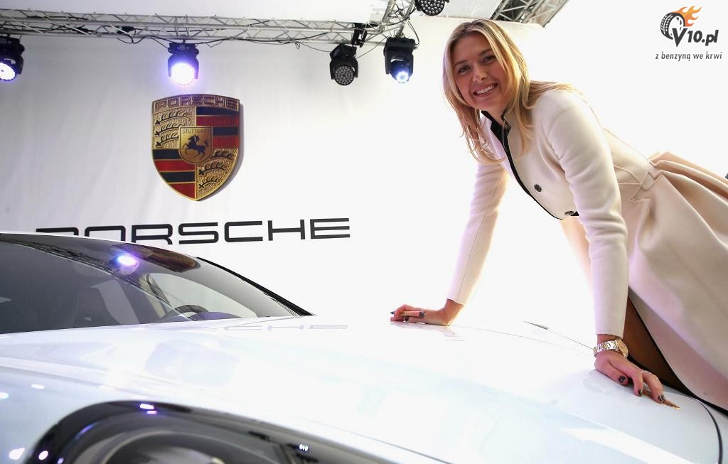 Maria Sharapova i Porsche Panamera