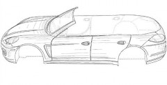 Nowe Porsche Panamera Cabrio - szkic