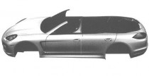 Nowe Porsche Panamera Cabrio - szkic