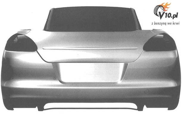 Nowe Porsche Panamera Cabrio - szkic