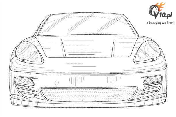 Nowe Porsche Panamera Cabrio - szkic