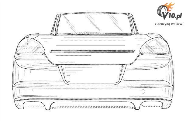 Nowe Porsche Panamera Cabrio - szkic