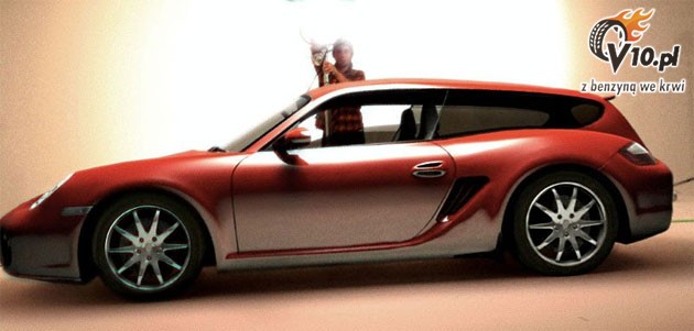 Nowe Porsche Cayman Shooting Brake nieoficjalnie
