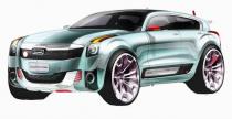 Qoros 2 SUV - wizualizacja
