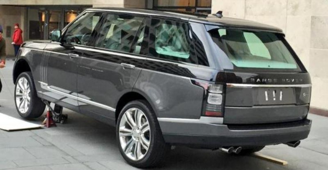 Range Rover - zdjęcie szpiegowskie