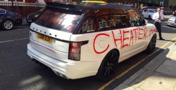 Range Rover padł ofiarą zdradzonej kobiety