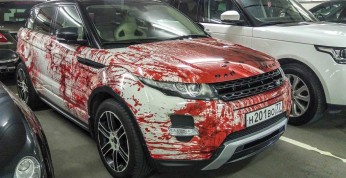 Range Rover Evoque w krwawym wydaniu