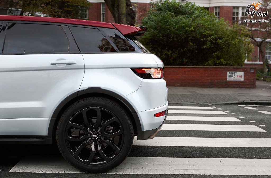Range Rover Evoque Abbey Road
