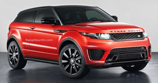 Range Rover Evoque SVR - wizualizacja