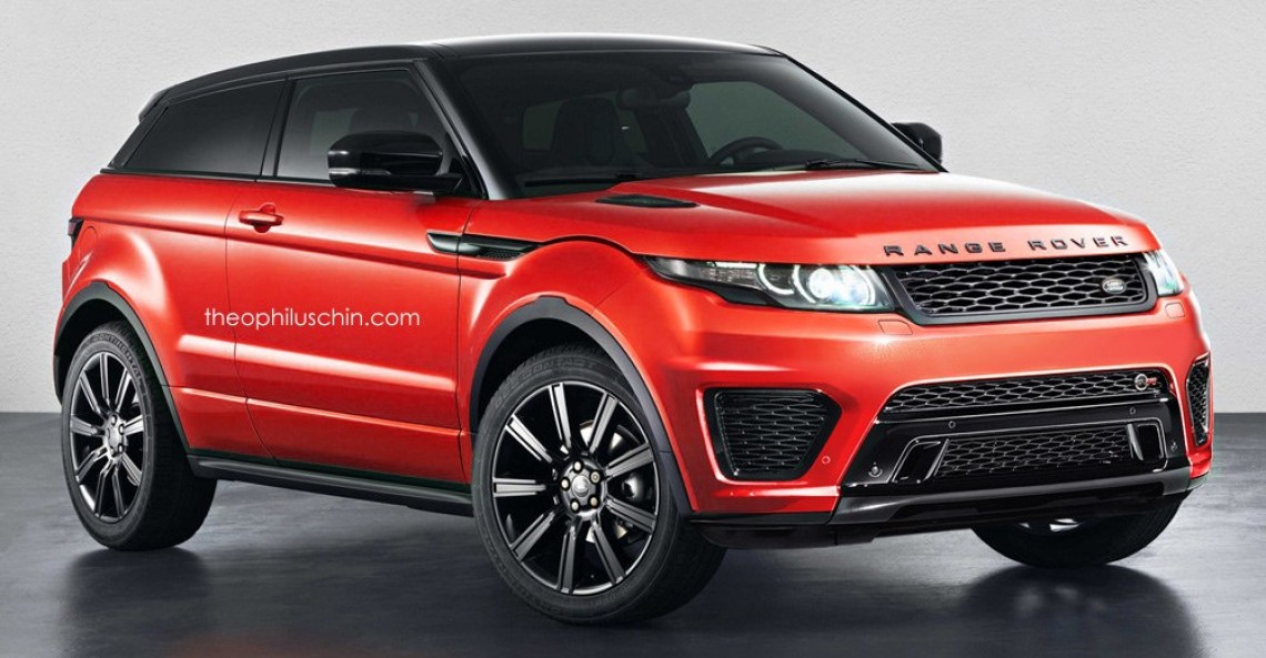 Range Rover Evoque SVR - wizualizacja