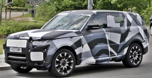 Zakamuflowany Range Rover Sport