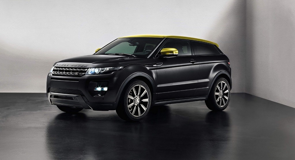 Range Rover Evoque Sicilian Yellow