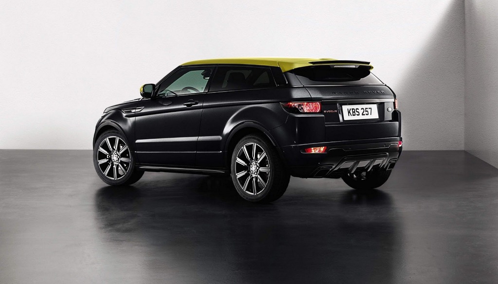 Range Rover Evoque Sicilian Yellow