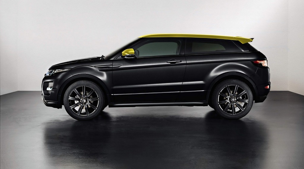 Range Rover Evoque Sicilian Yellow