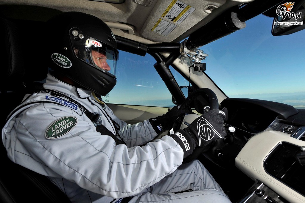 Range Rover Sport na Pikes Peak