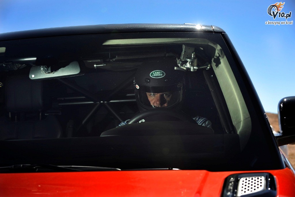 Range Rover Sport na Pikes Peak