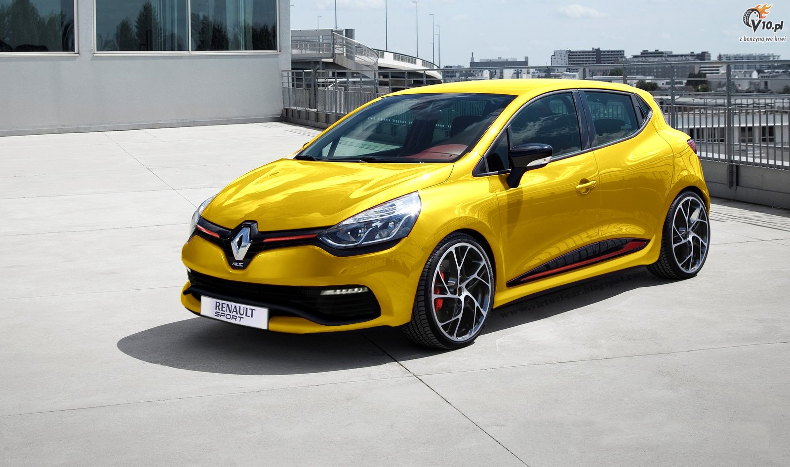 Renault Clio RS - wizualizacja