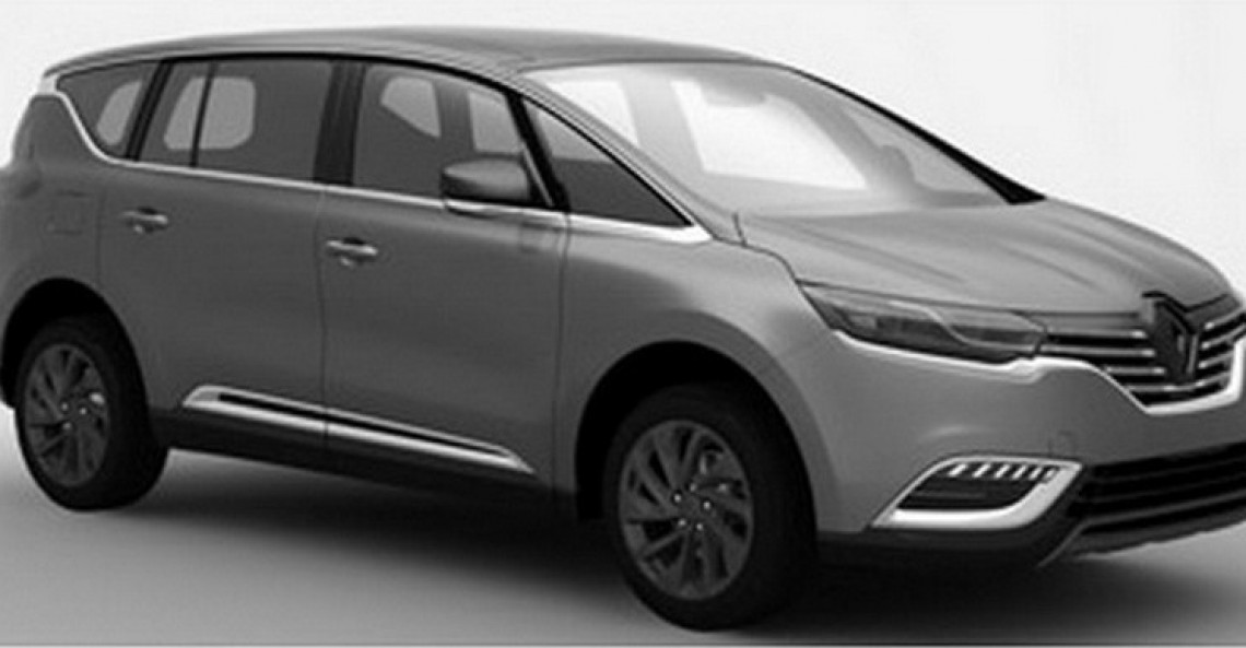 Renault Espace - rysunek patentowy