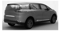 Renault Espace - rysunek patentowy