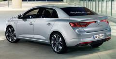Renault Megane Sedan - wizualizacja