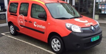 300 Renault Kangoo z napędem elektrycznym zasili norweską pocztę