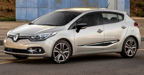 Renault Megane 2016 - wizualizacja