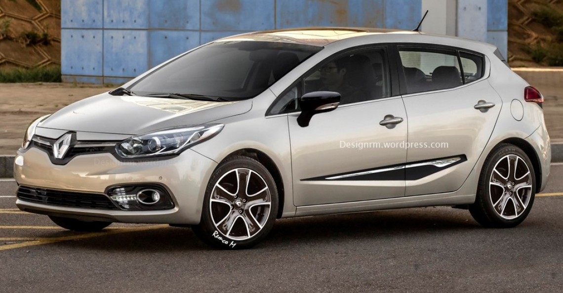 Renault Megane 2016 - wizualizacja