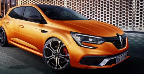 Nowe Renault Megane RS - wizualizacja