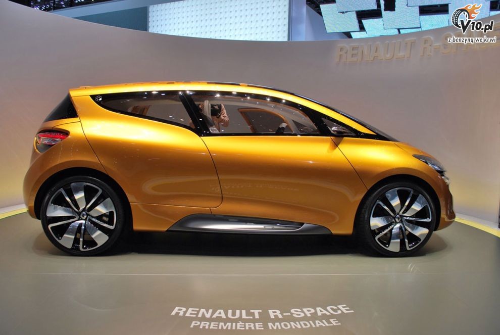 Renault R-Space Concept na targach w Genewie