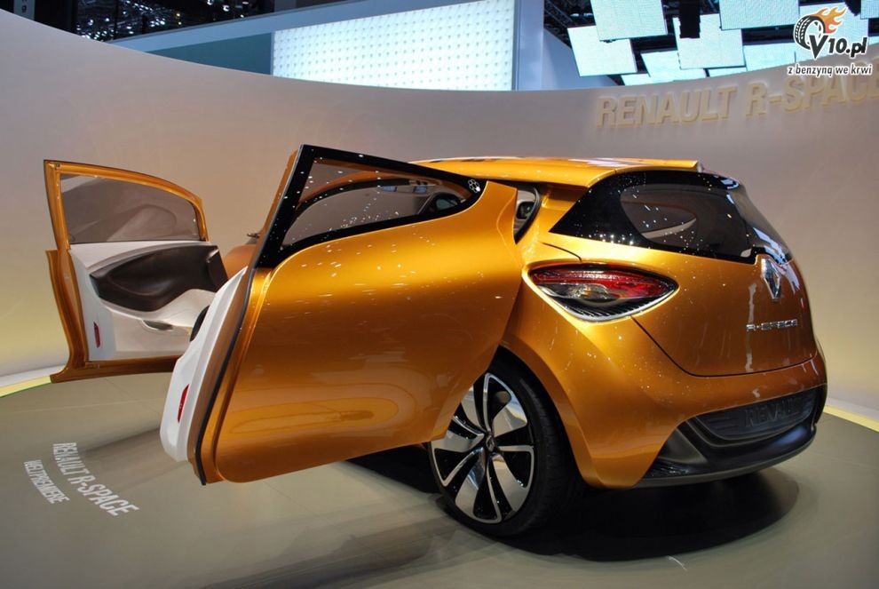 Renault R-Space Concept na targach w Genewie