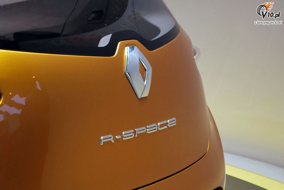 Renault R-Space Concept na targach w Genewie