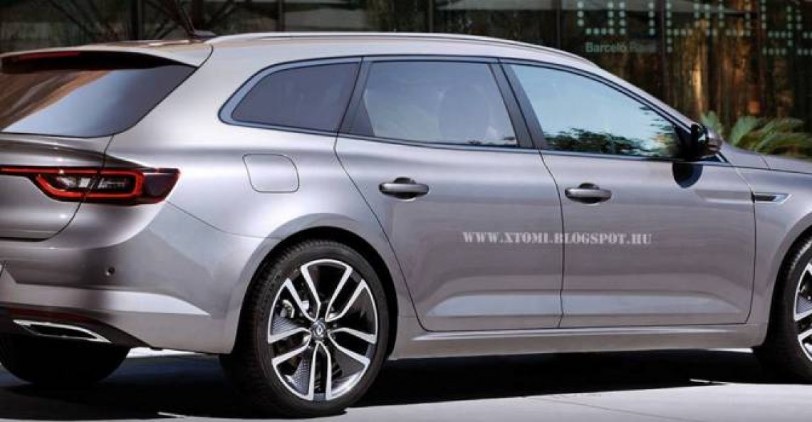 Renault Talisman Grandtour - wizualizacja