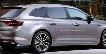 Renault Talisman Grandtour na wizualizacji