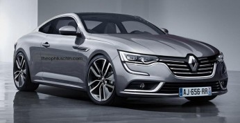 Renault Talisman w wydaniu Coupe - wizualizacja